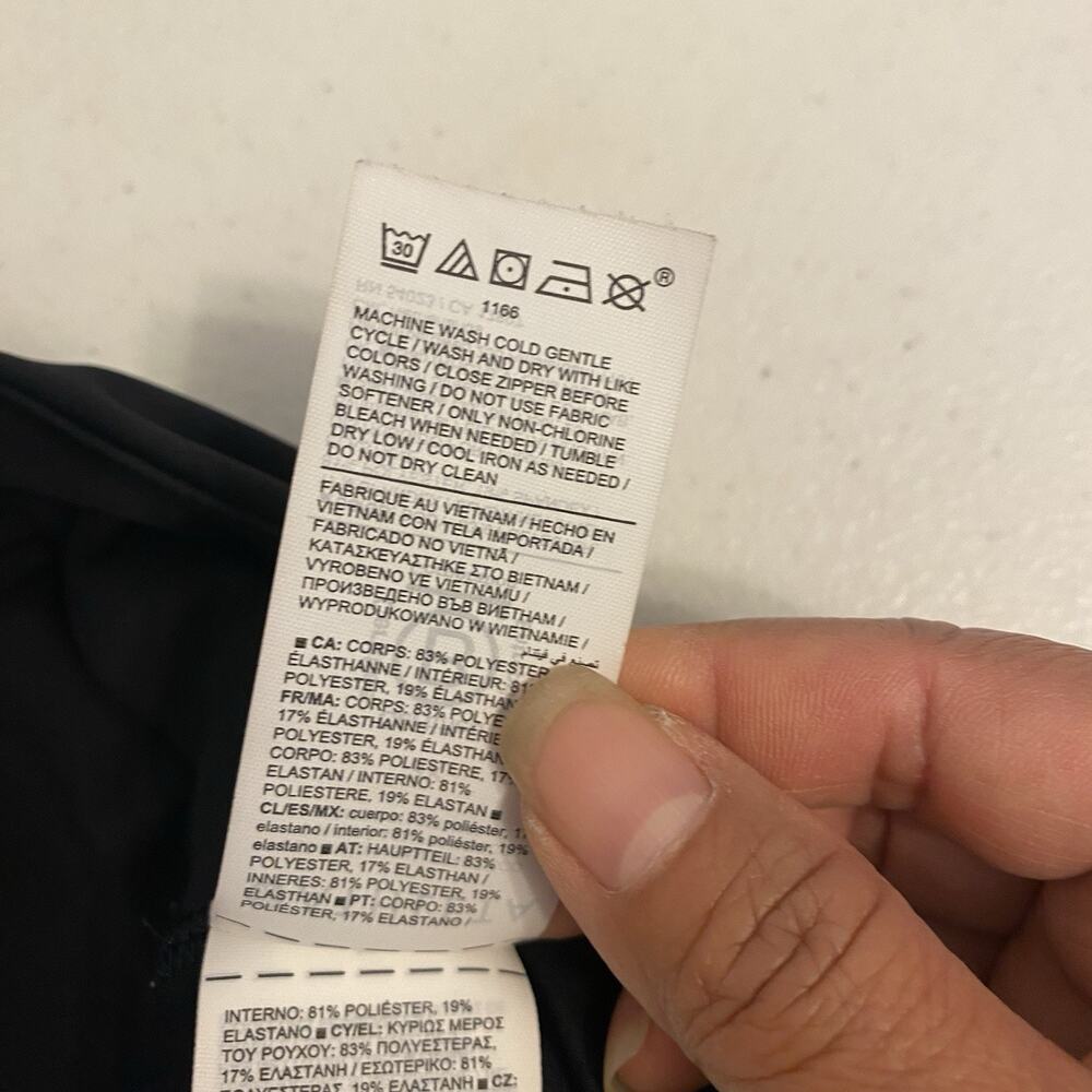 Athleta Ace Tennis Black Active Wear Skort 15 1/2” Women 3X Pull On Outdoorsy - Picture 4 of 10